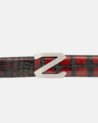 Handcrafted Alligator Leather Belt | DVG186