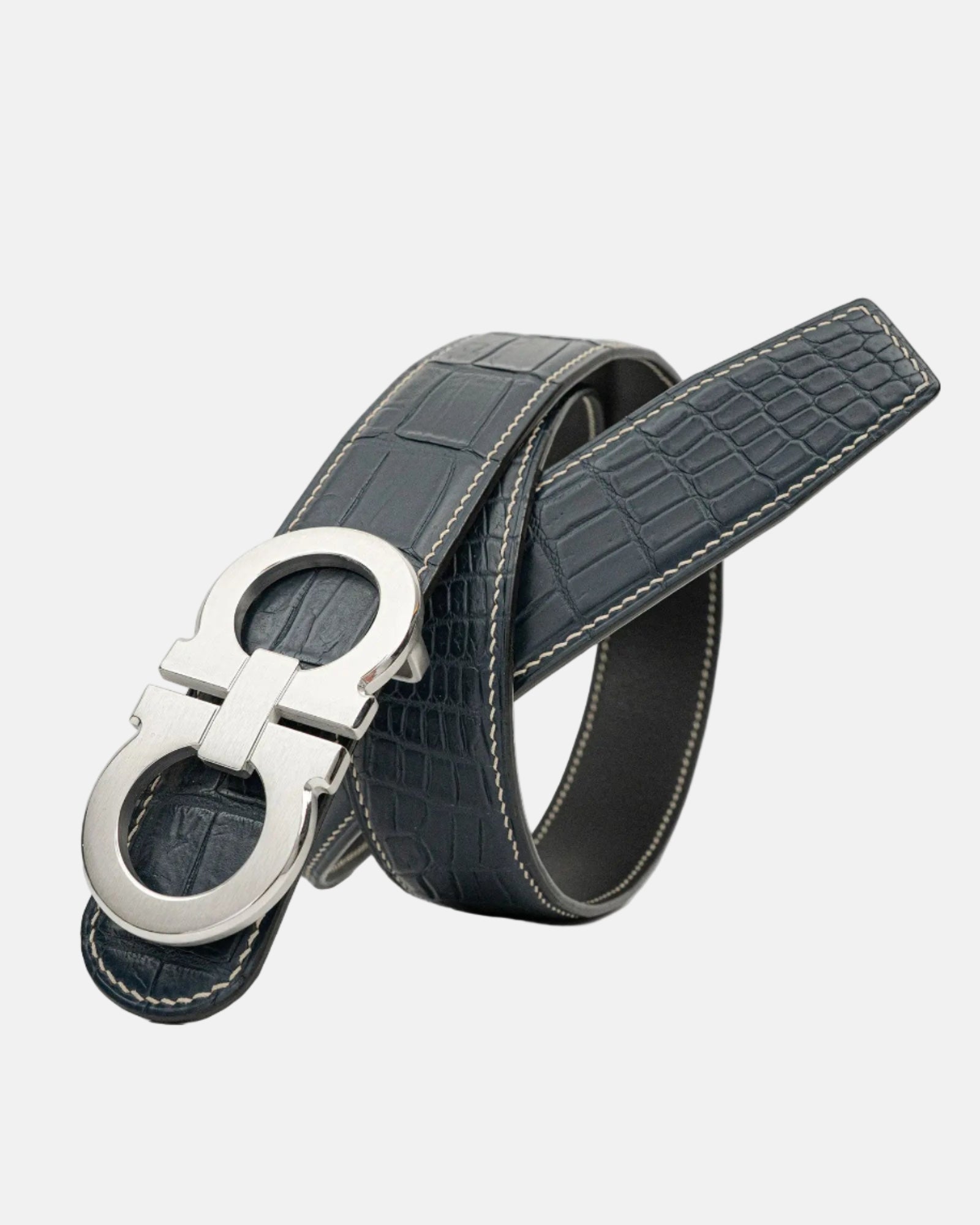 Handcrafted Alligator Leather Belt | DVG345