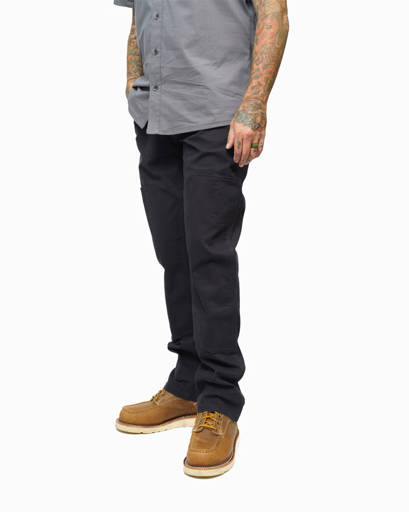 Hardened Double Knee Pant | Black