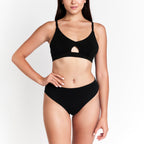 Keyhole Bra | Black