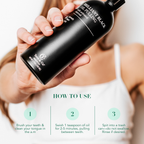 Brilliant Black® Oil Pulling Ayurvedic Mouthwash for Teeth Whitening, Detox & Gum Health