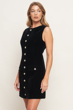 Party Perfect Velvet Mini Dress