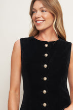 Party Perfect Velvet Mini Dress