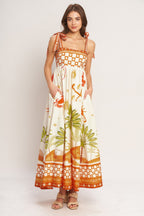 Palm Coast Dream Woven Maxi Dress