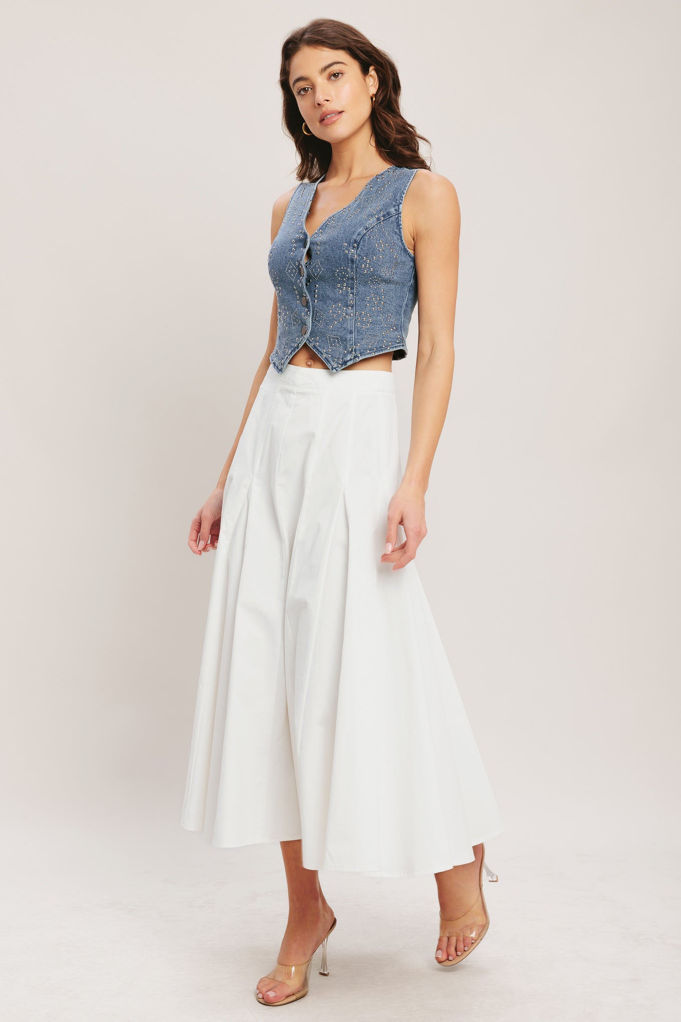 Euro Summer Denim Vest