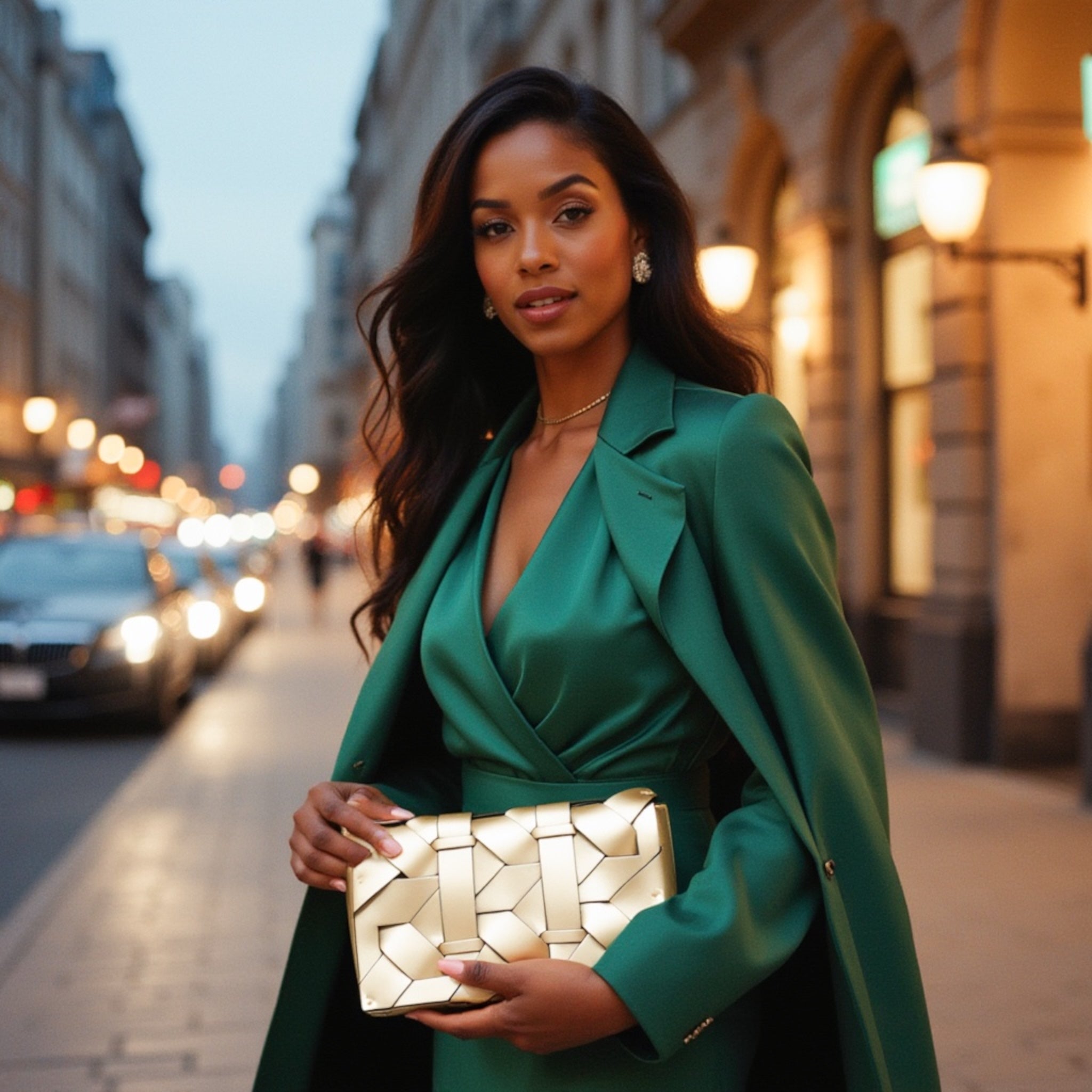 The Zenobia Woven Clutch