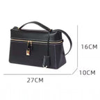 The Zelma Leather Bauletto Bag