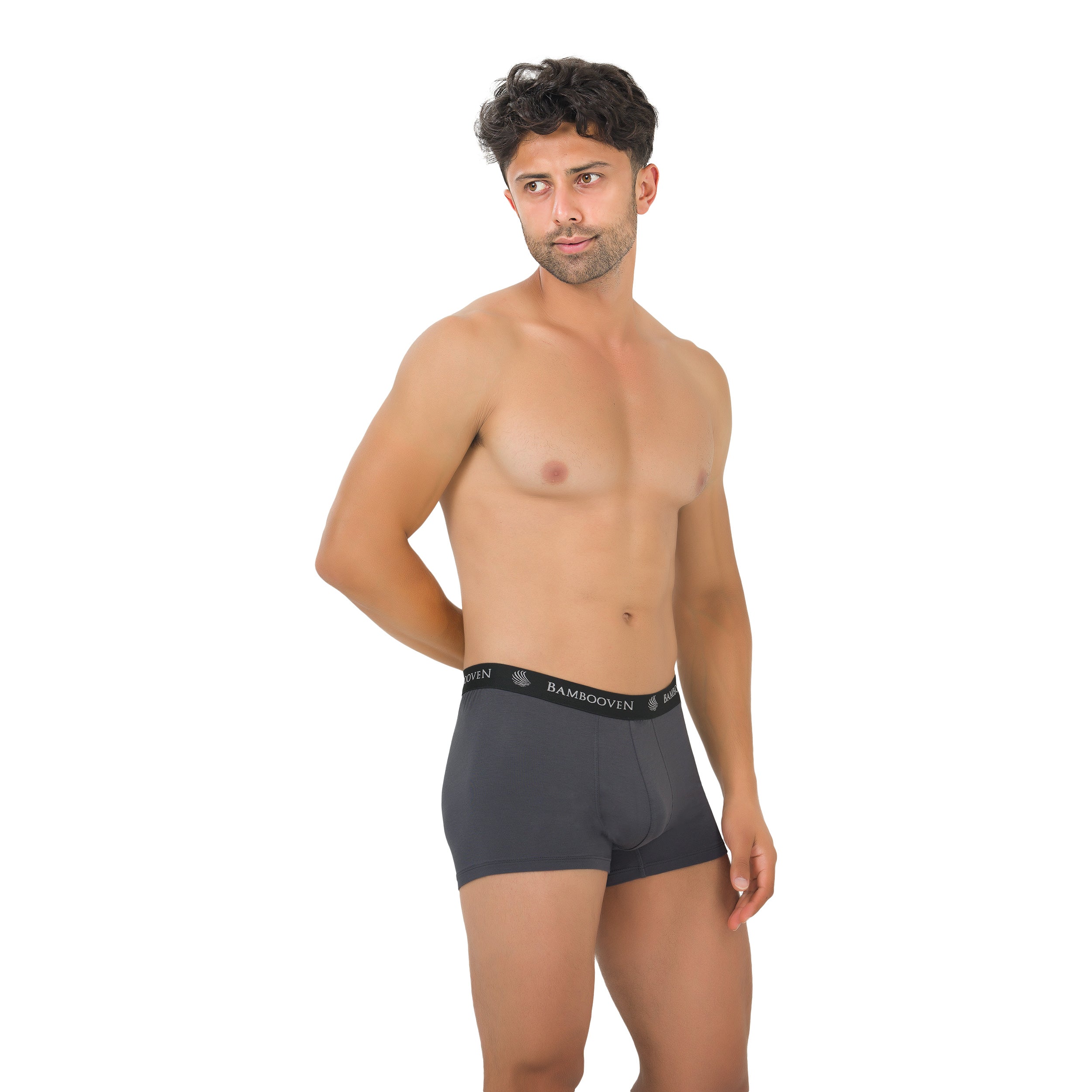 Men’s Bamboo Trunks with Pouch | 4-Pack