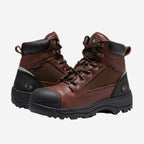 ROCKROOSTER Daviston 6" Brown Composite Toe Waterproof Work Boots | AT872