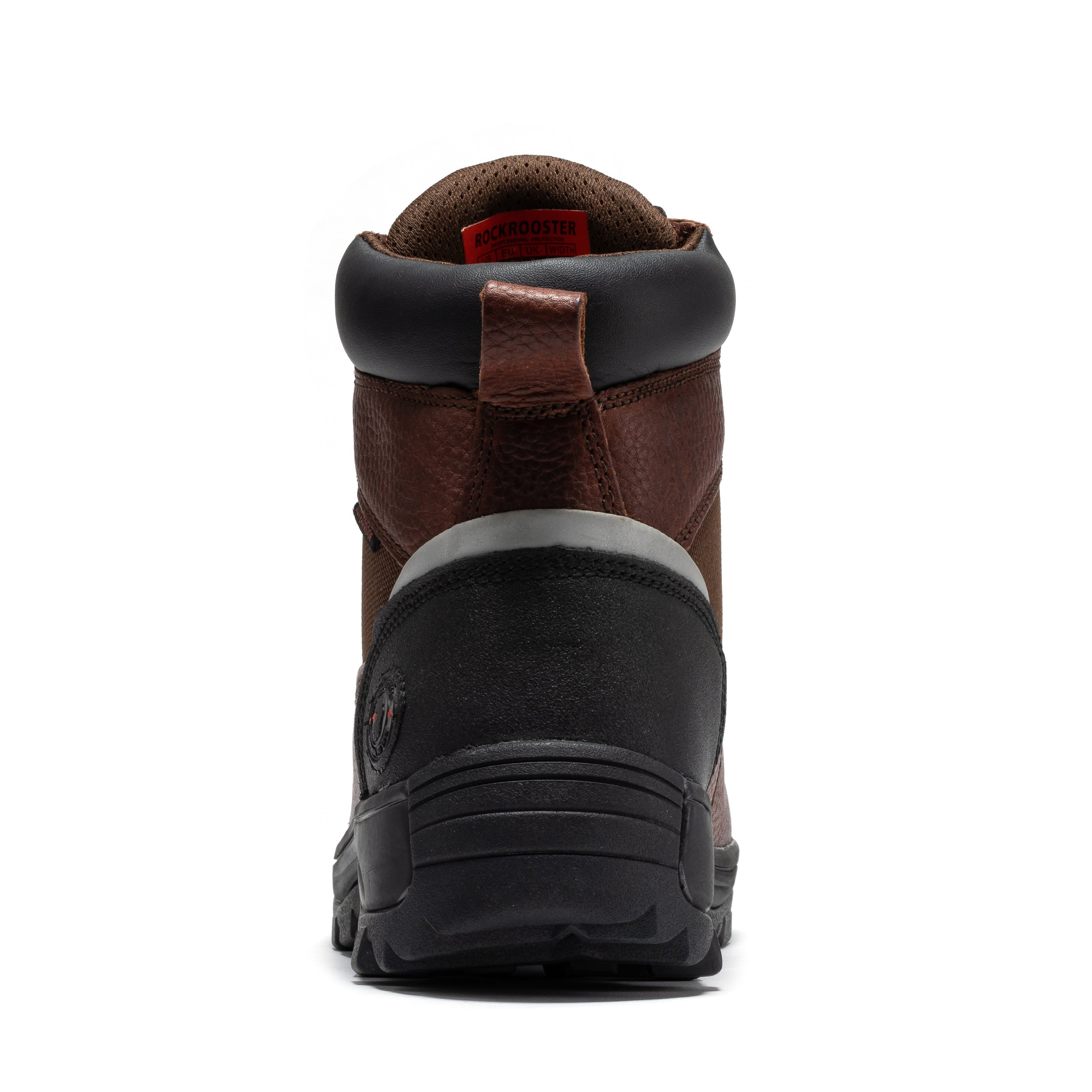 ROCKROOSTER Daviston 6" Brown Composite Toe Waterproof Work Boots | AT872