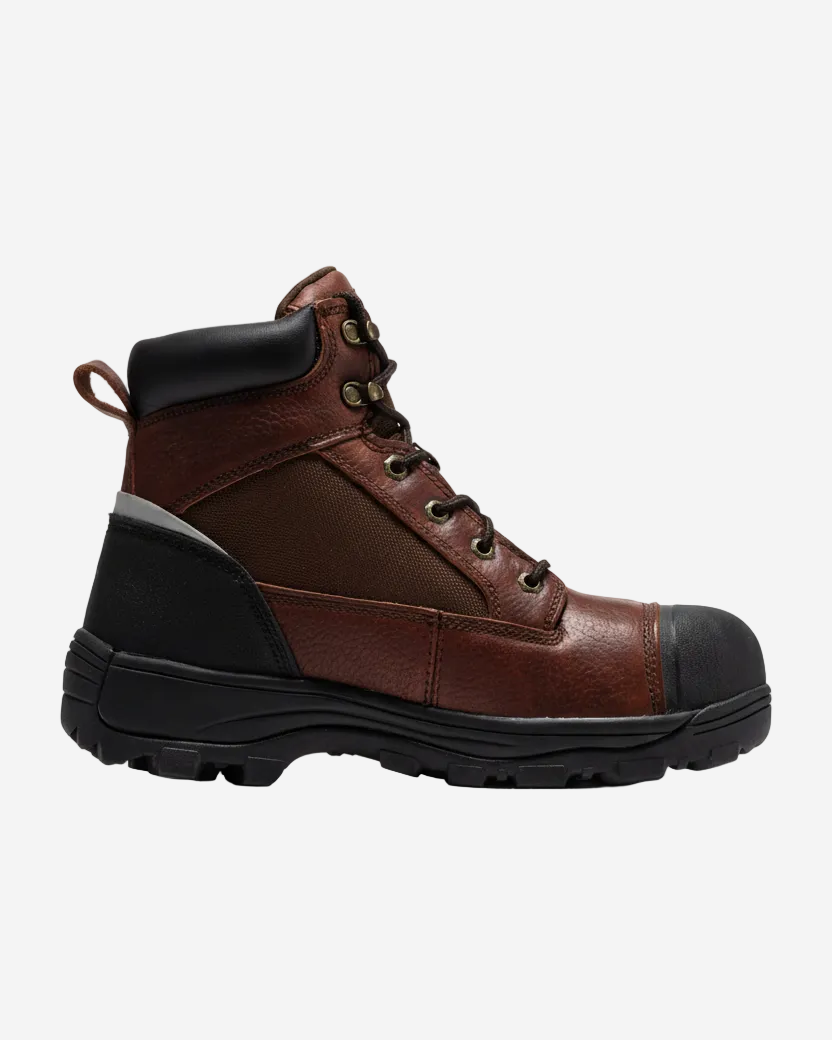 ROCKROOSTER Daviston 6" Brown Composite Toe Waterproof Work Boots | AT872