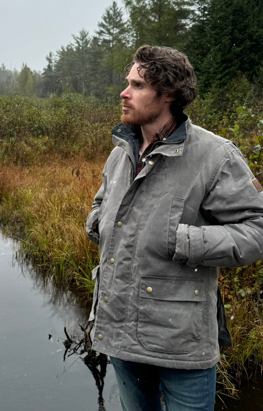 Copperas Wax Jacket | Slate