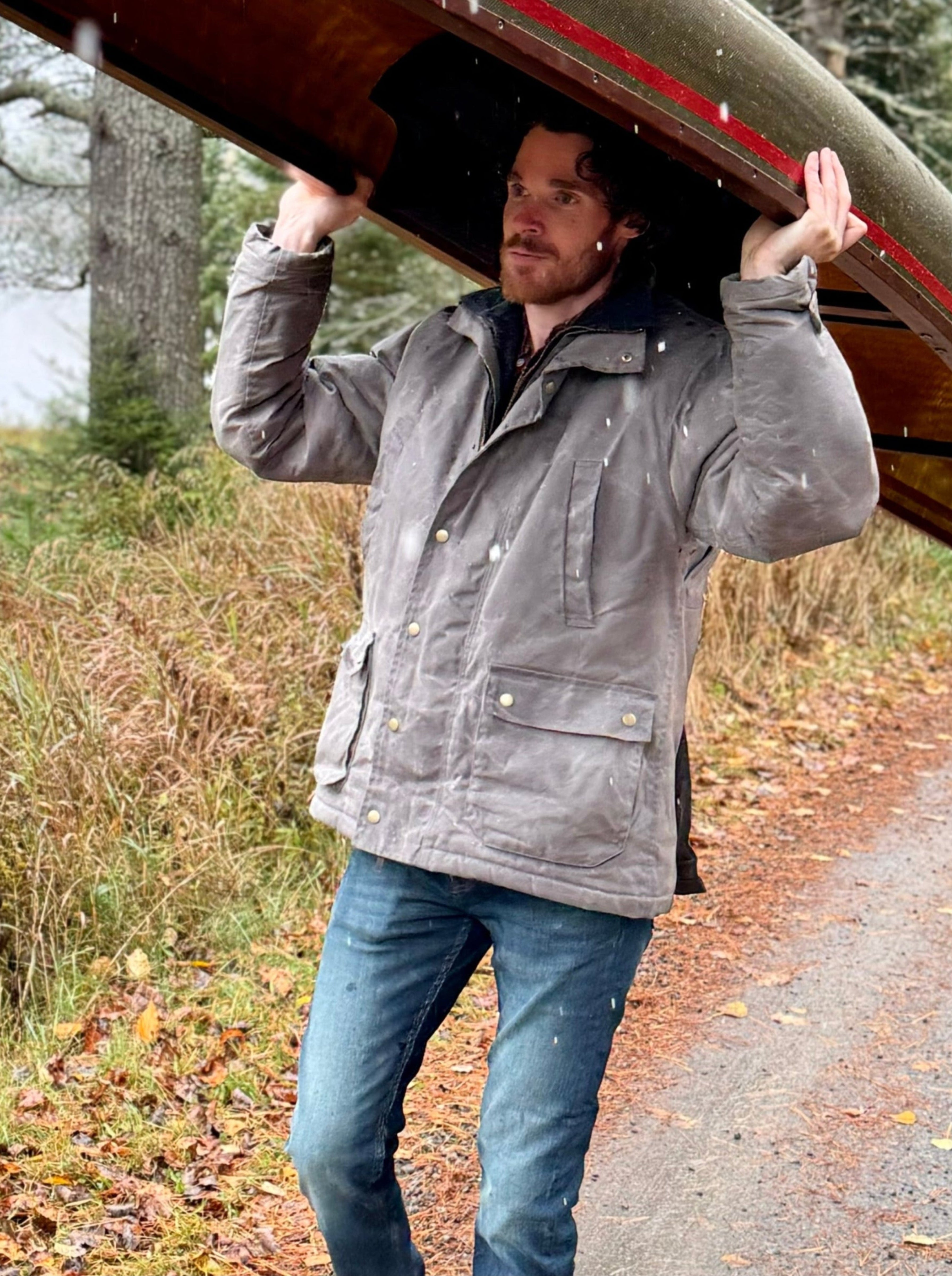 Copperas Wax Jacket | Slate