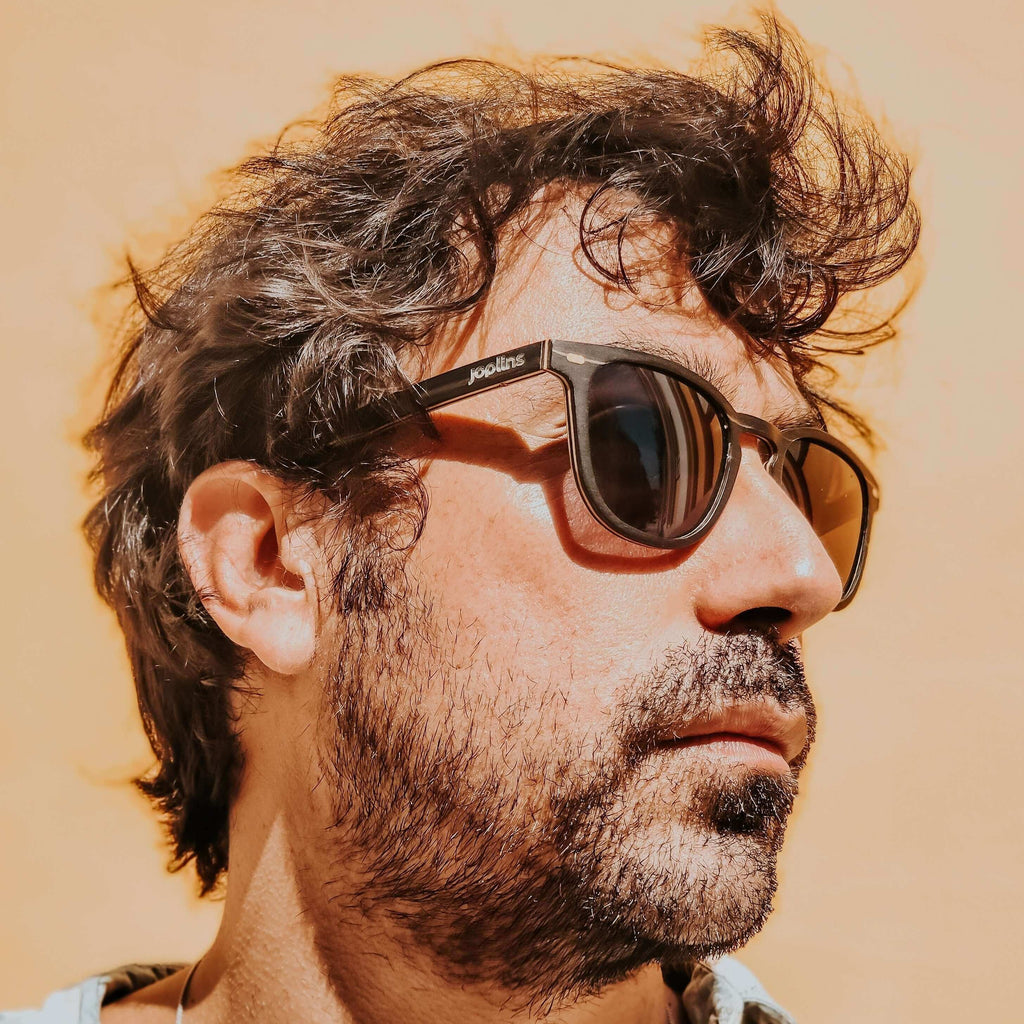 Lark Unisex Wooden Sunglasses