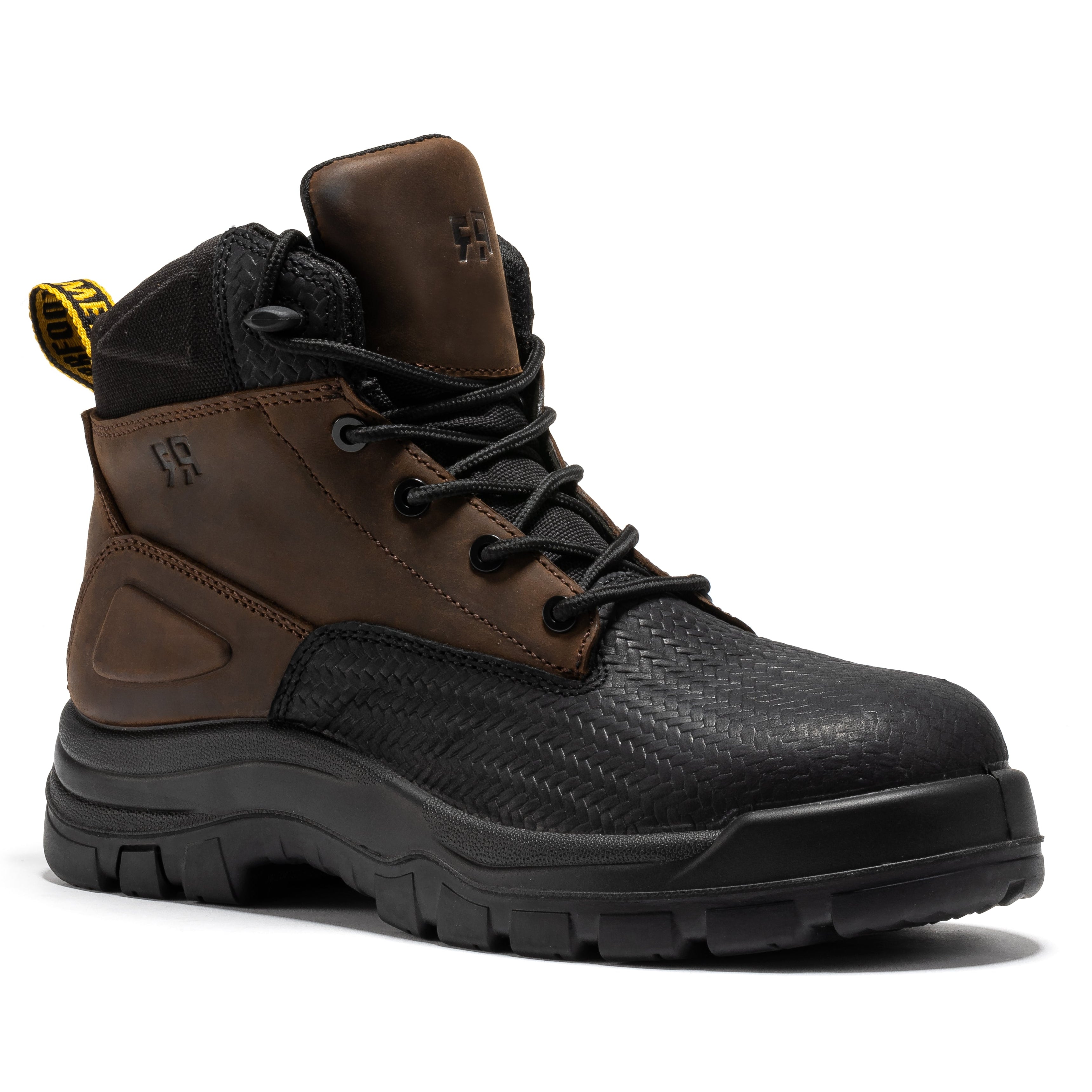 ROCKROOSTER Marfa Brown 6" Waterproof Composite Toe Leather Work Boots | CP210