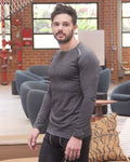 Adrian Men's Long Sleeve Shirt | Black
