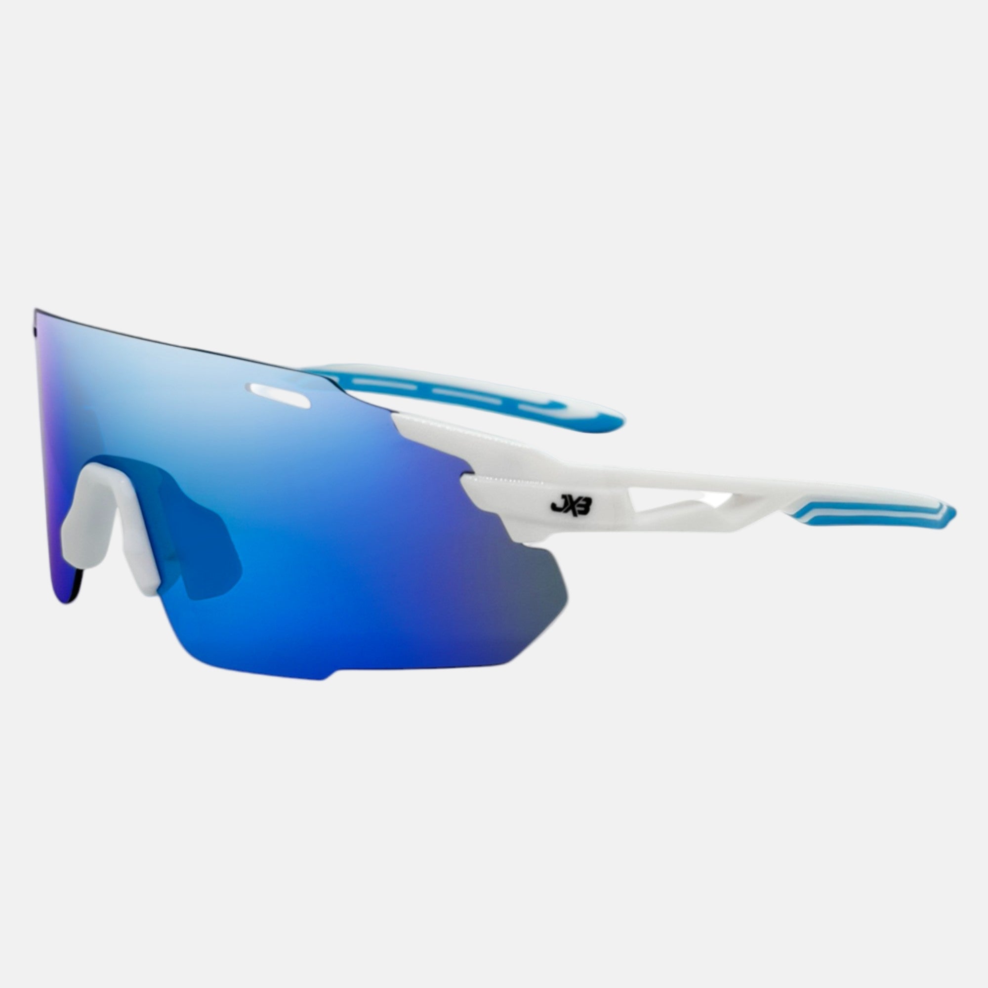 Shisa Rimless Wrap Shield Sunglasses JBX
