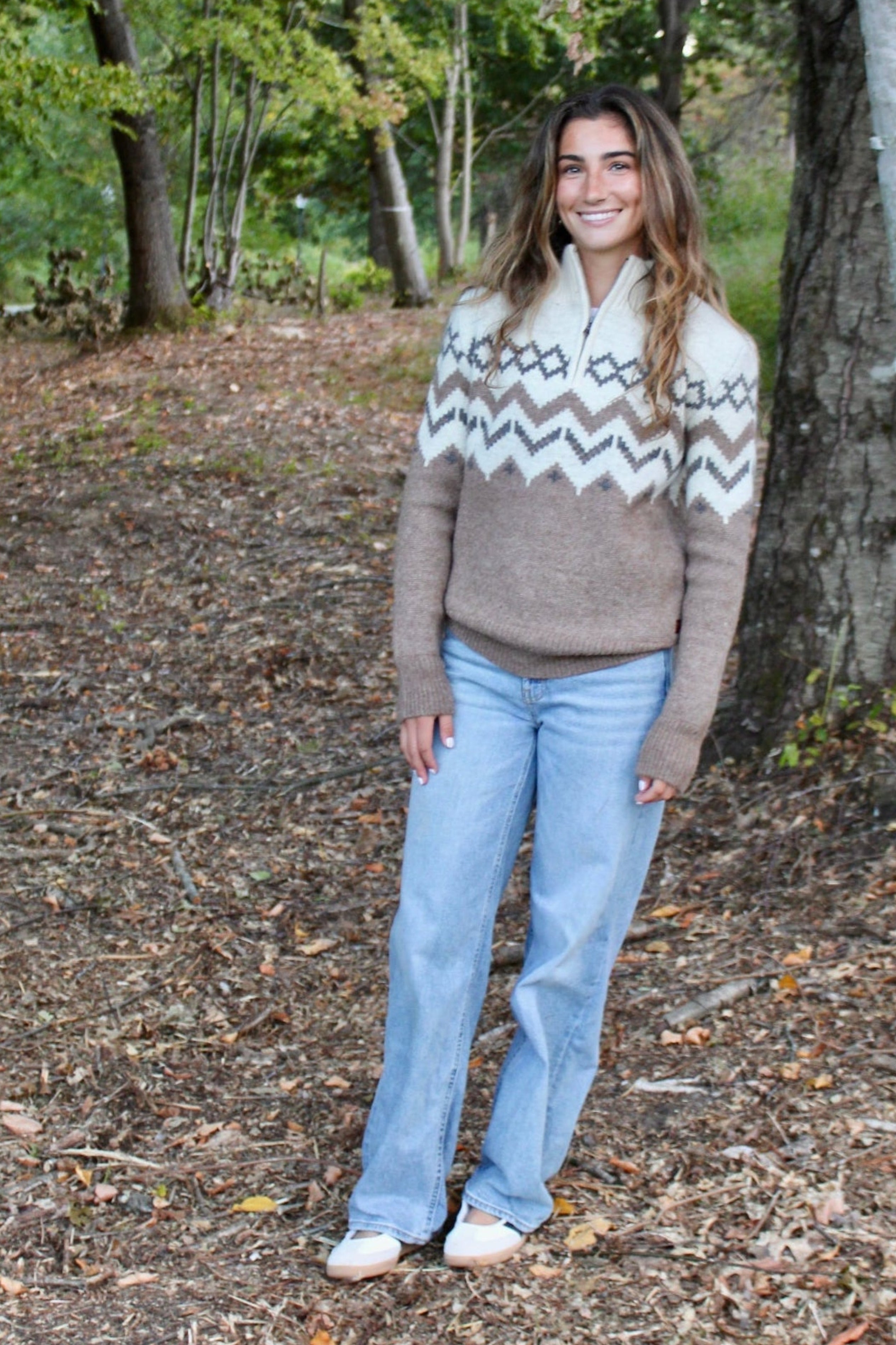 Skyward Alpaca/Wool Sweater | Ivory