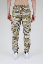 Light Camo Cargo Joggers