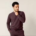 Men's The Ease Pullover | Chestnut