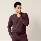 Men's The Ease Pullover | Chestnut