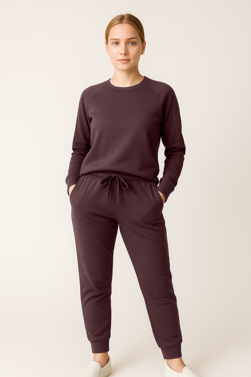 Women's The Ease Pullover | Chestnut