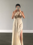 Cotton Wrap Dress