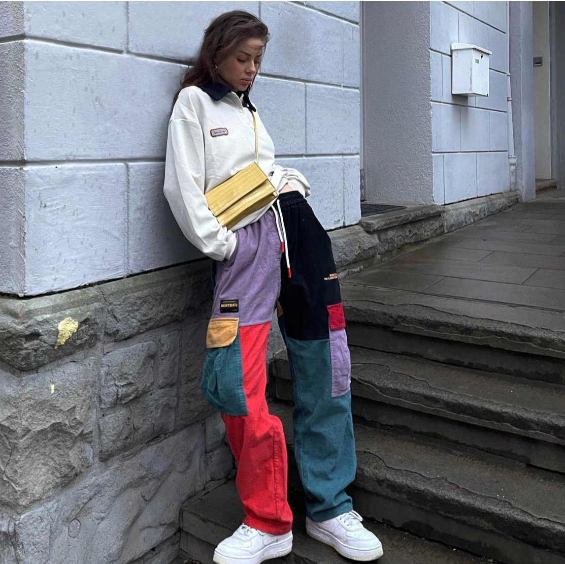 NP2 Urban Patchwork Cargo Pants