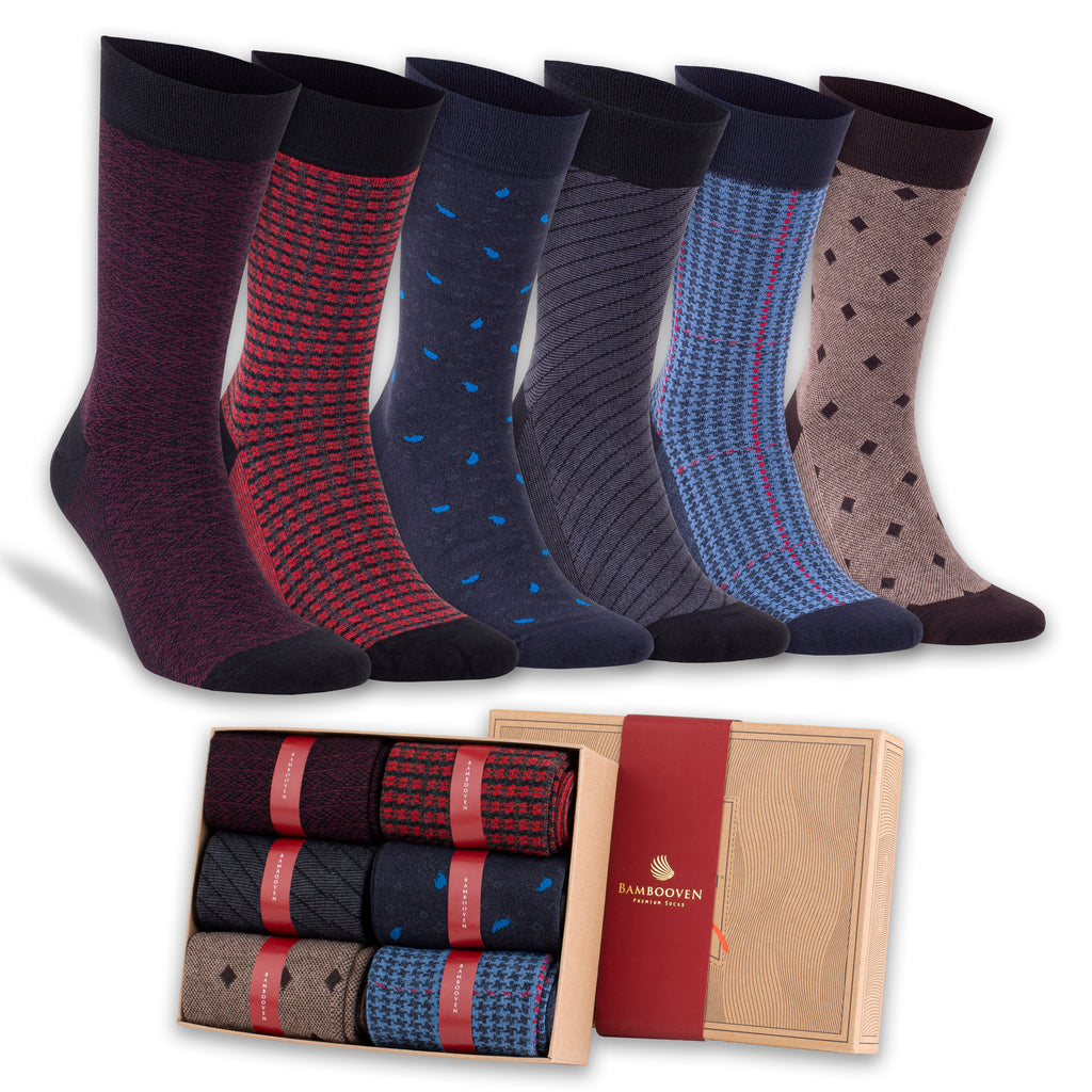 Men’s Bamboo Dress & Trouser Socks 638 | 6-Pack
