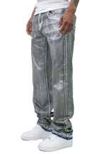 Armor Jeans Metallic Printed Stacked Jeans