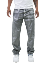 Armor Jeans Metallic Printed Stacked Jeans