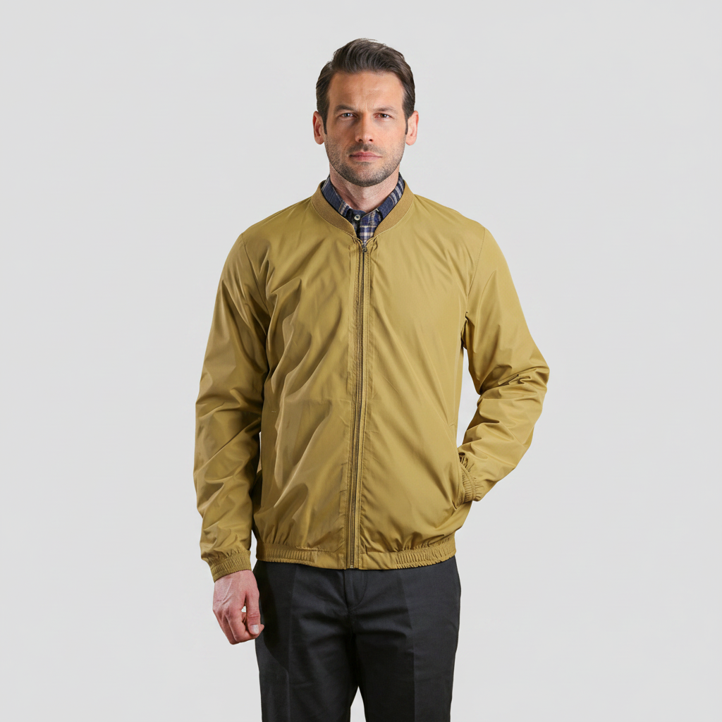 Spring Lightweight Jacket | Mustard