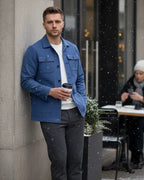 Slim Safari Coat | Ocean