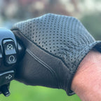 Legendary Deerskin Short Wrist Ventilated Touchscreen Gloves