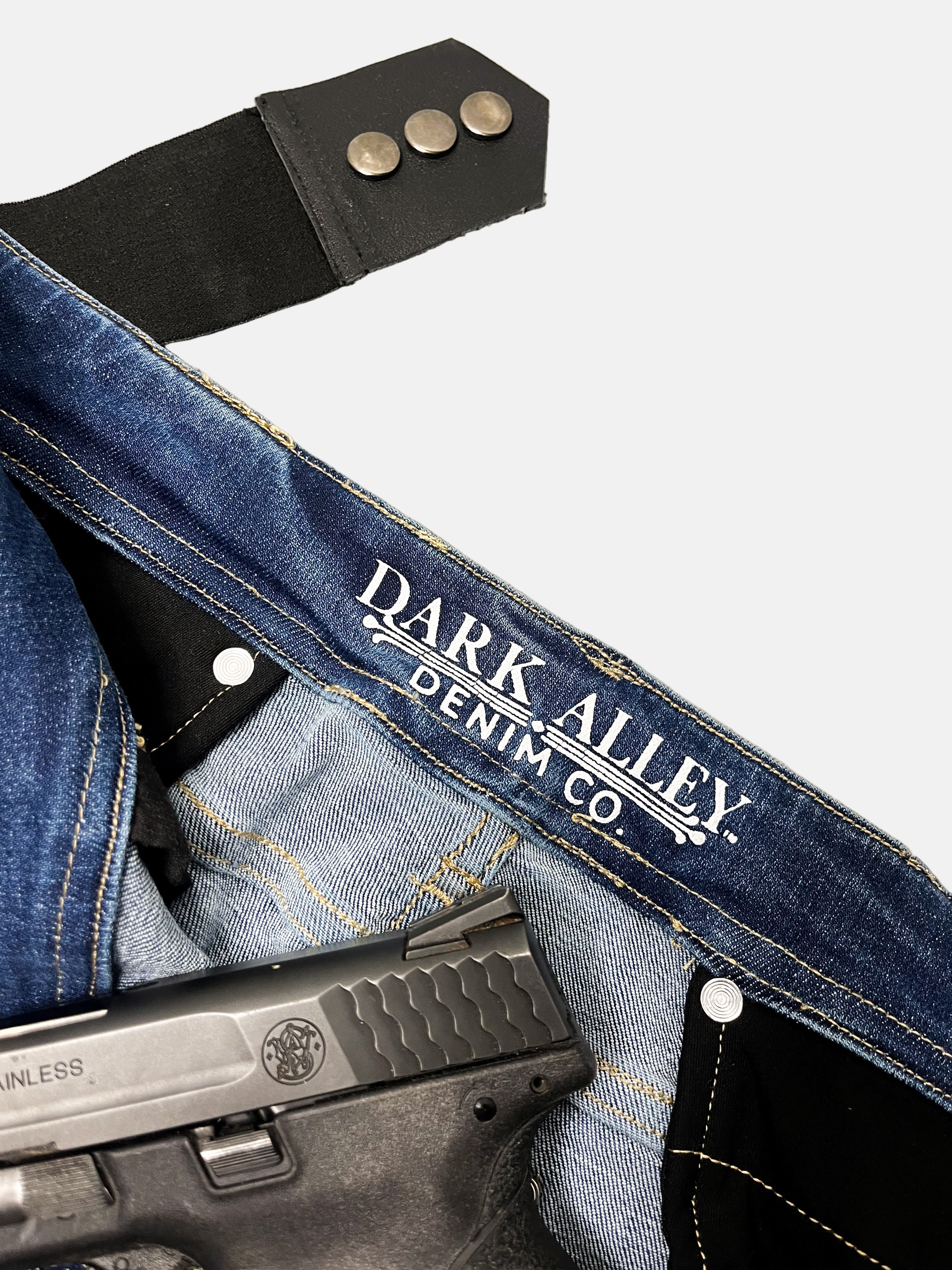 Dark Alley CCW Skinny Dark Jeans
