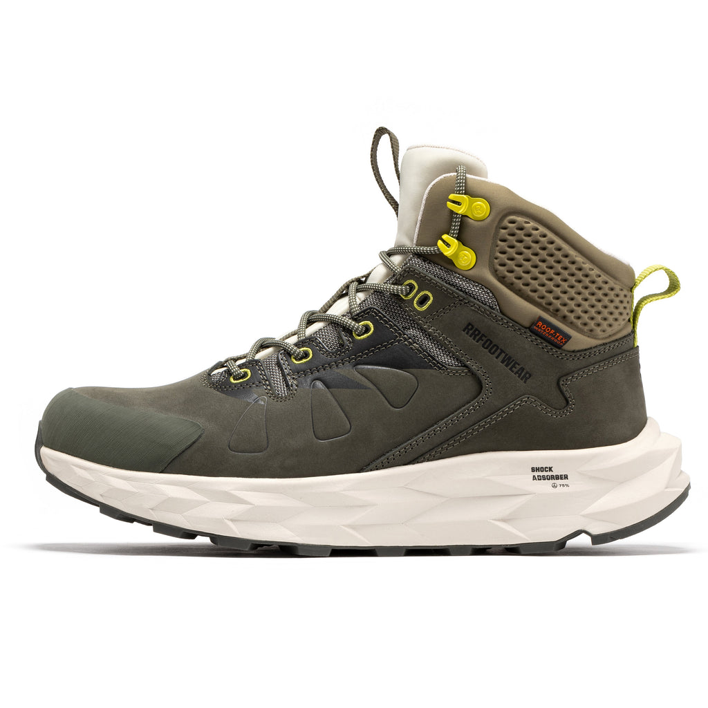 ROCKROOSTER Farmington Green 6" Waterproof Hiking Boots with VIBRAM® Outsole | OC21033