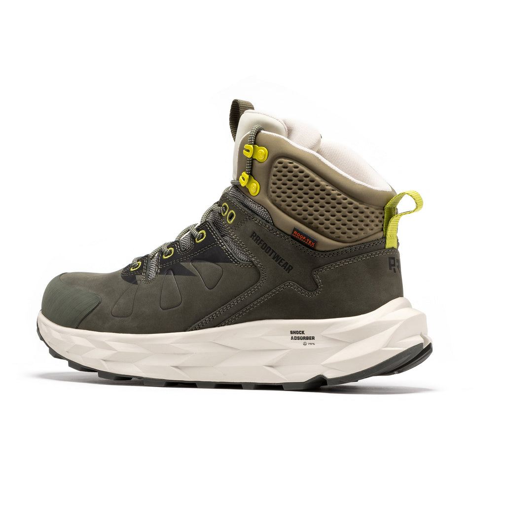 ROCKROOSTER Farmington Green 6" Waterproof Hiking Boots with VIBRAM® Outsole | OC21033