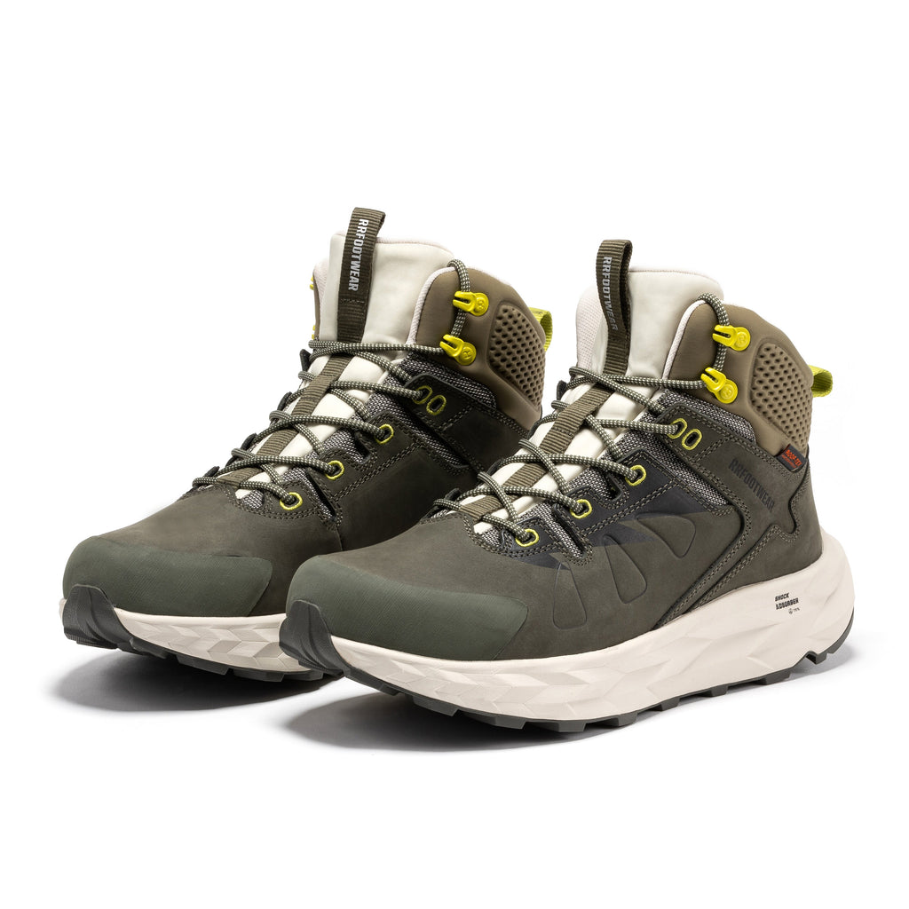 ROCKROOSTER Farmington Green 6" Waterproof Hiking Boots with VIBRAM® Outsole | OC21033