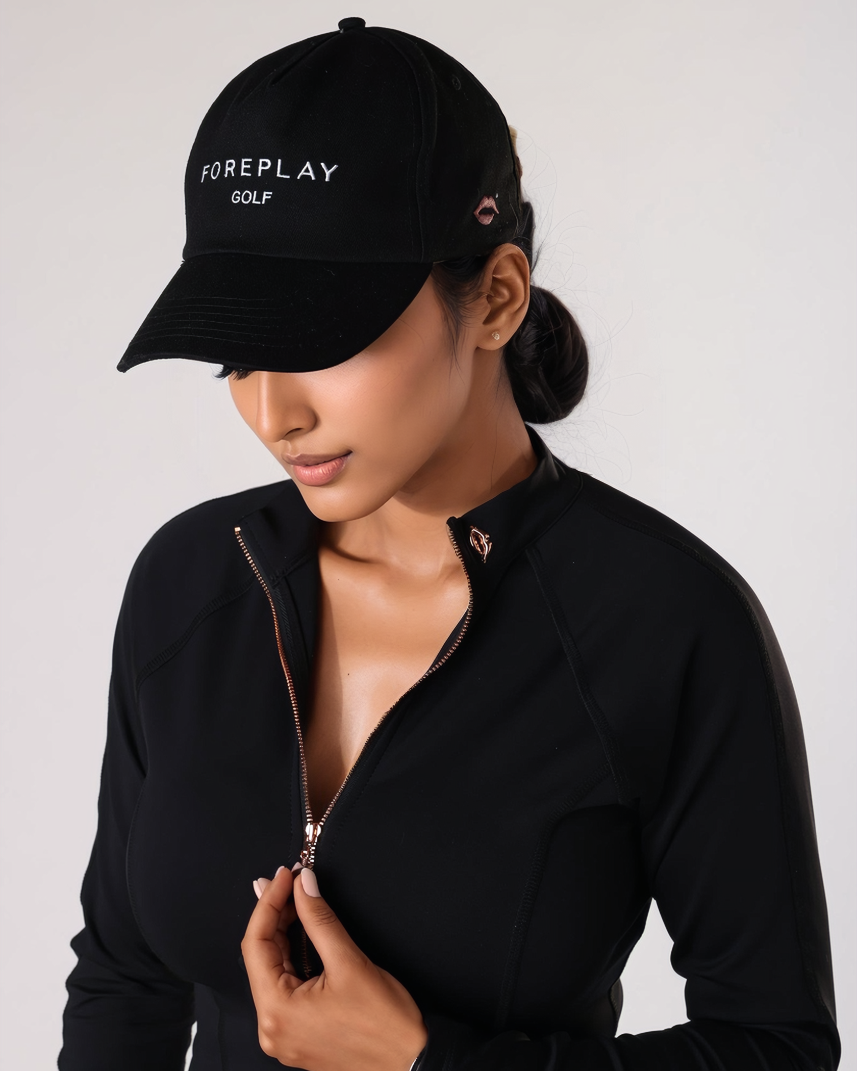 Foreplay Women’s Golf Hat | Classic Lips