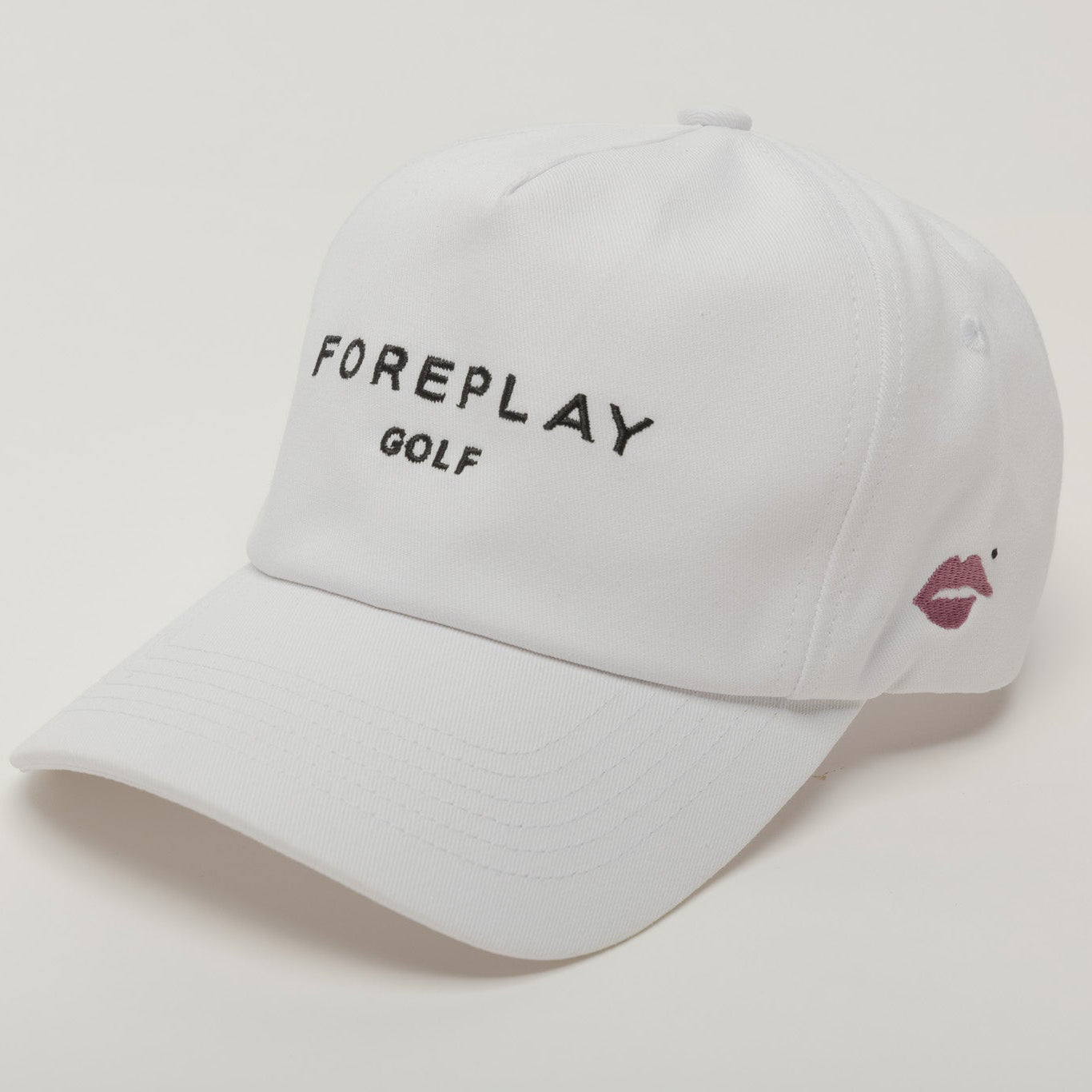 Foreplay Women’s Golf Hat | Classic Lips
