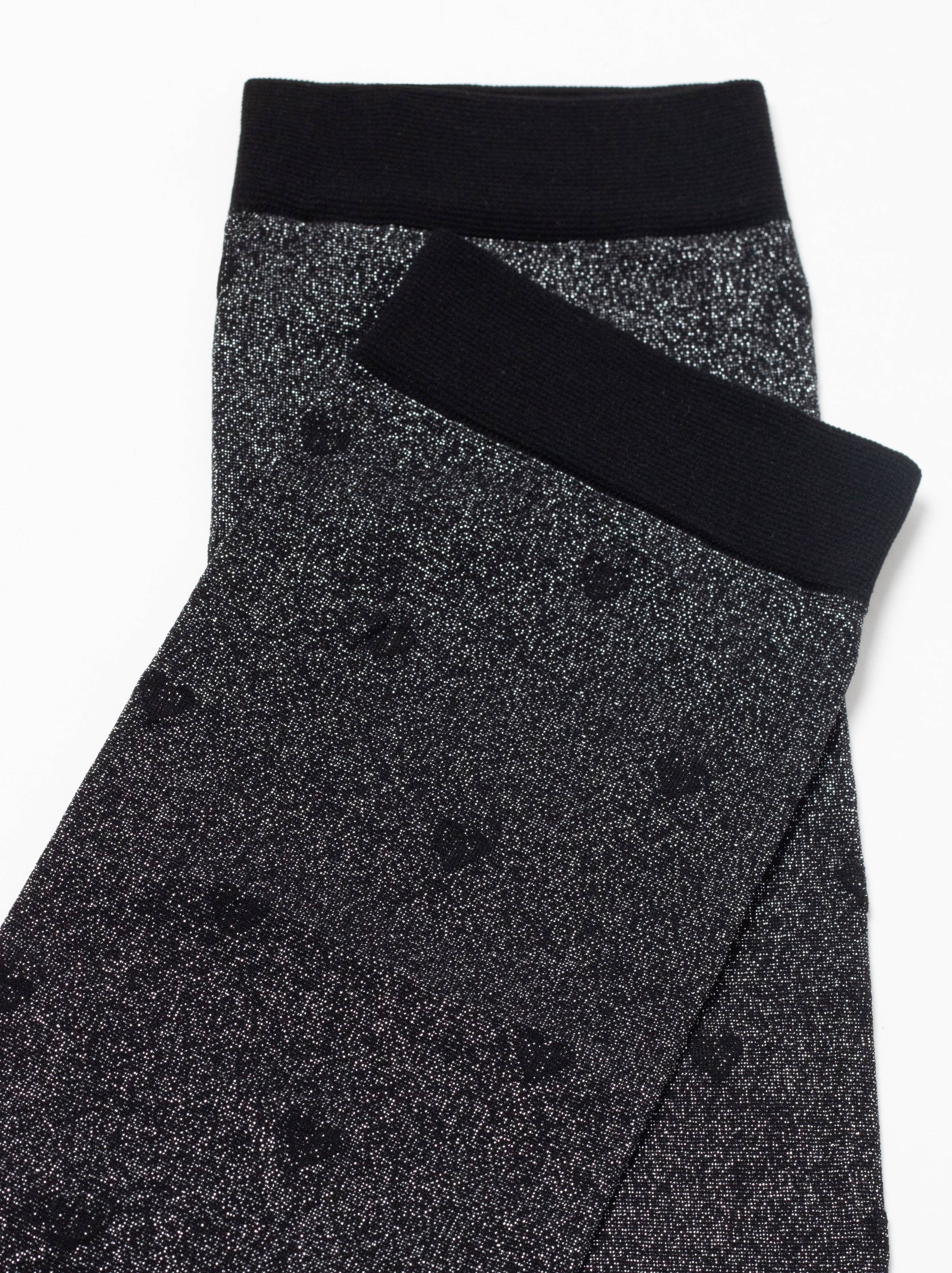 Shimmering Socks Conte Fantasy with "Hearts" Designs