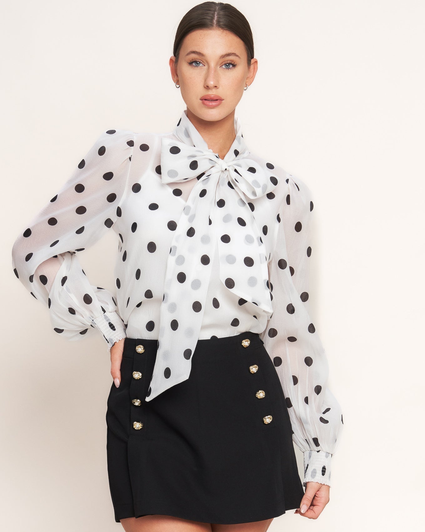 Paris Sergeant Woven Skort