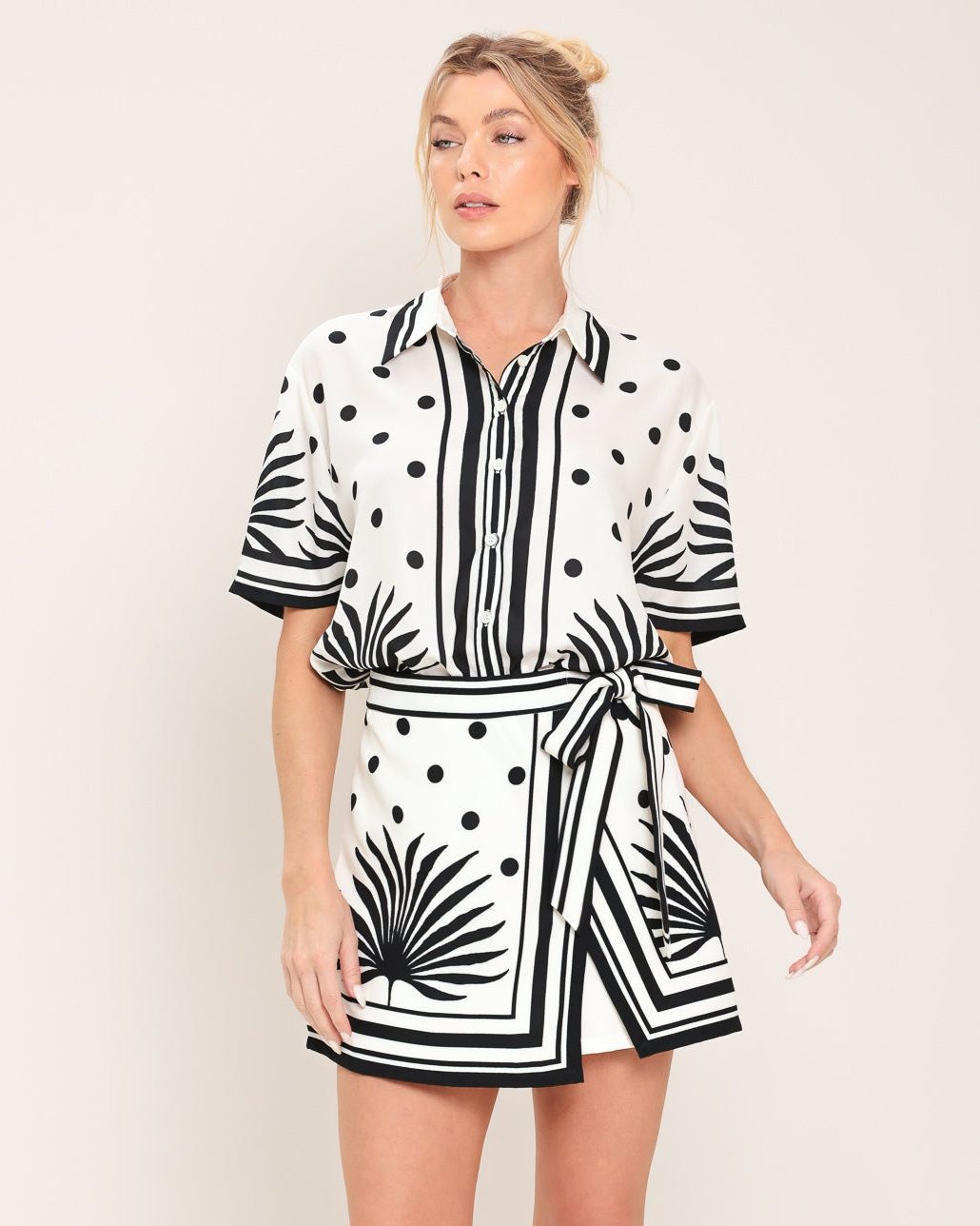 Vintage Resort Woven Skort