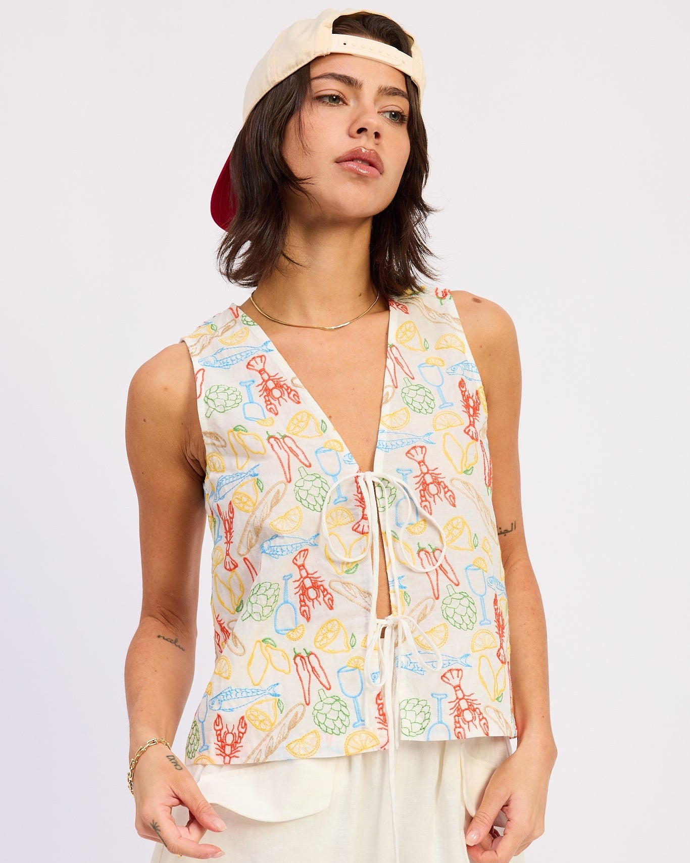 Onira Vest Top