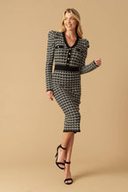 Seraphic Melody Sweater Knit Midi Dress
