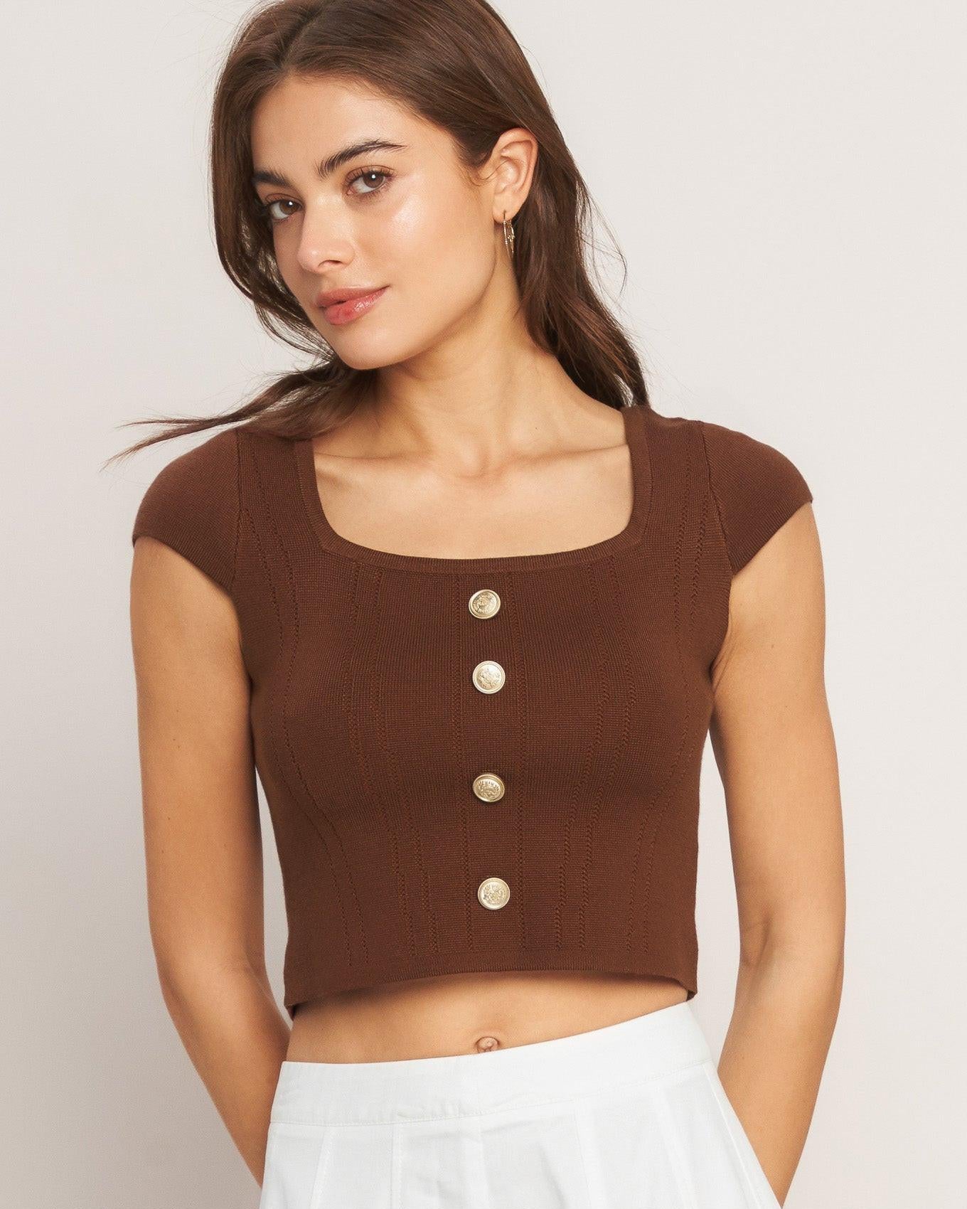 Effortless Fit Sweater Knit Top