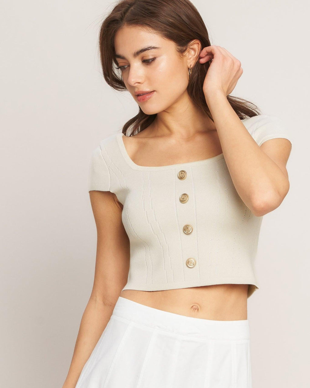 Effortless Fit Sweater Knit Top