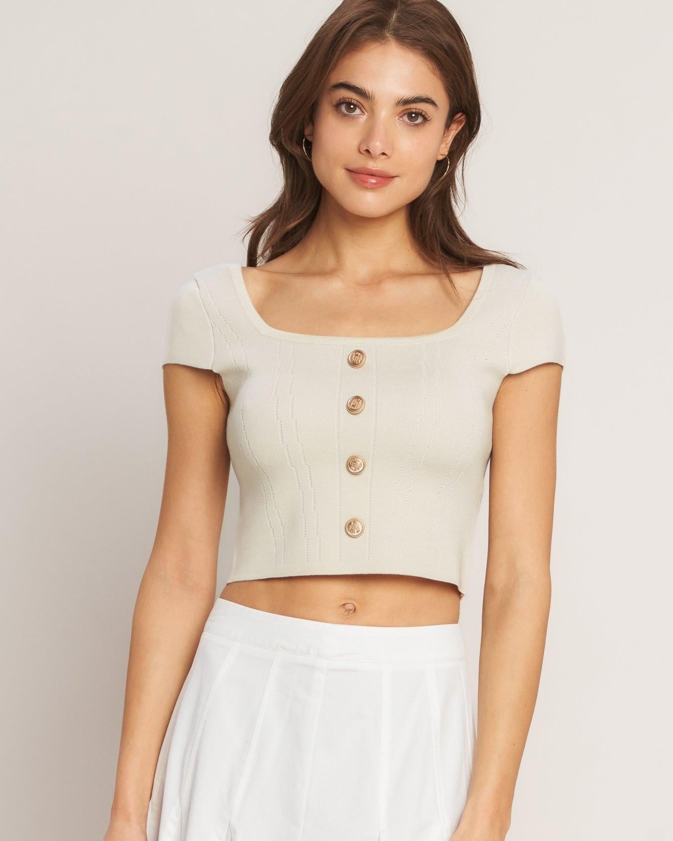 Effortless Fit Sweater Knit Top
