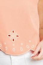 Love Peach Woven Top