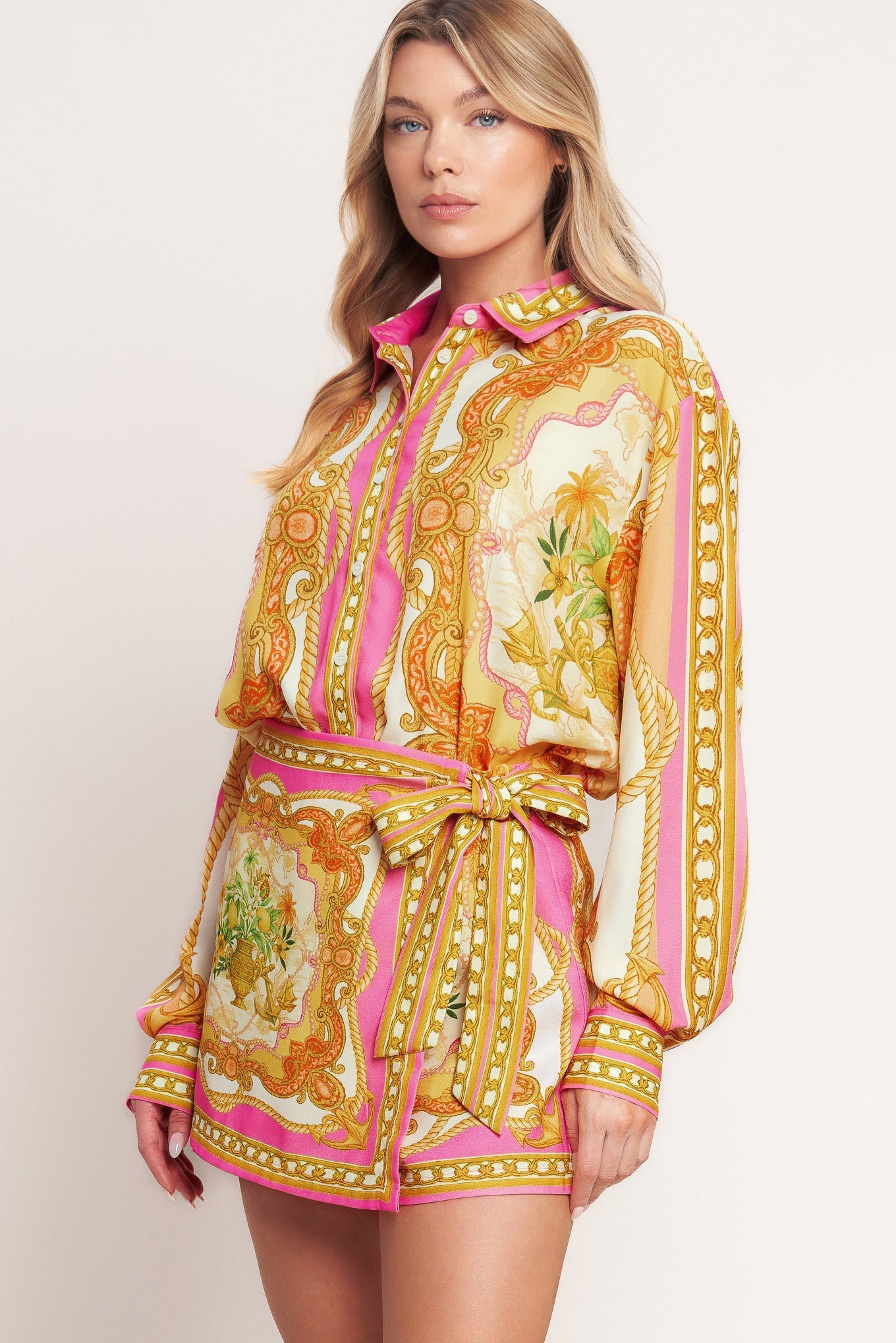 Vintage Heiress Woven Top